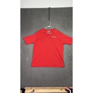 Nebraska Cornhuskers Shirt Polo Mens XL NCAA College‎ Football Crystal Springs